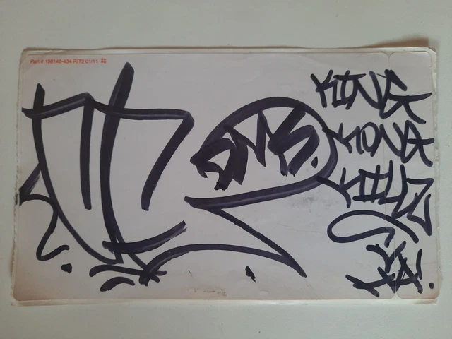 FUZZ ONE MAP 82x53cm New-York DONDI/COPE2/QUIK/CRASH/DAZE