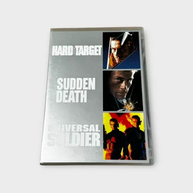 VAN DAMME COLLECTION : Hard Target/Sudden Death/Universal Soldier ...