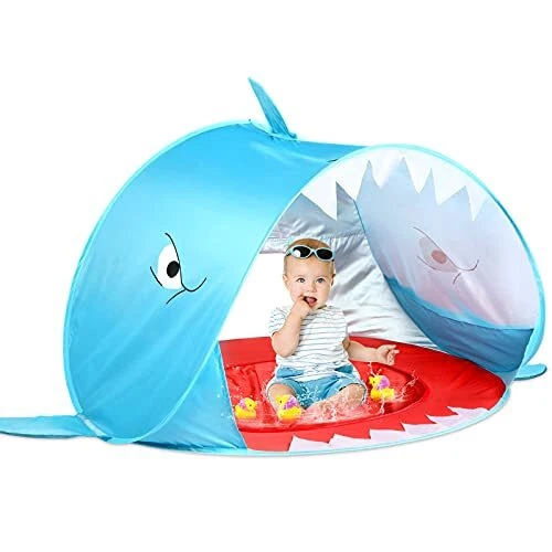Baby Beach Tent with Pool Pop Up Beach Play Tents for Kids Toddler or Infant ...