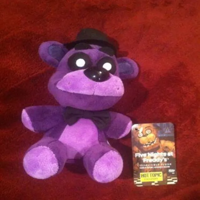 UK FNAF FIVE Nights at Freddy's Freddy Plush Toy Purple Bear 7