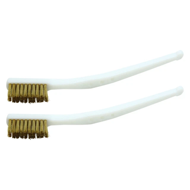 2pcs Poignée plastique Brosse Métallique voiture Nettoyage laitier soudage