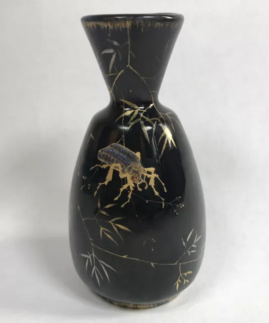 Rare Antique Brevete S G D G Paris France Vase Insect Design Hand Made 274