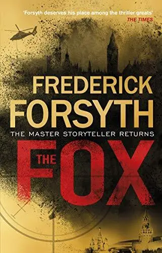 The Fox by Forsyth, Frederick, Paperback Used Book, Very Good, FREE & FAST Deliv