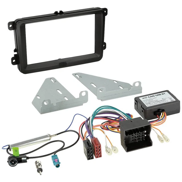 ACV 621320-30-01 Cache autoradio double DIN adapté pour (marque automobile):