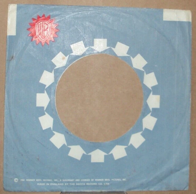 "W.B","Company Sleeve","Original","45rpm","7inch","Record","Vintage,,,} )));0>