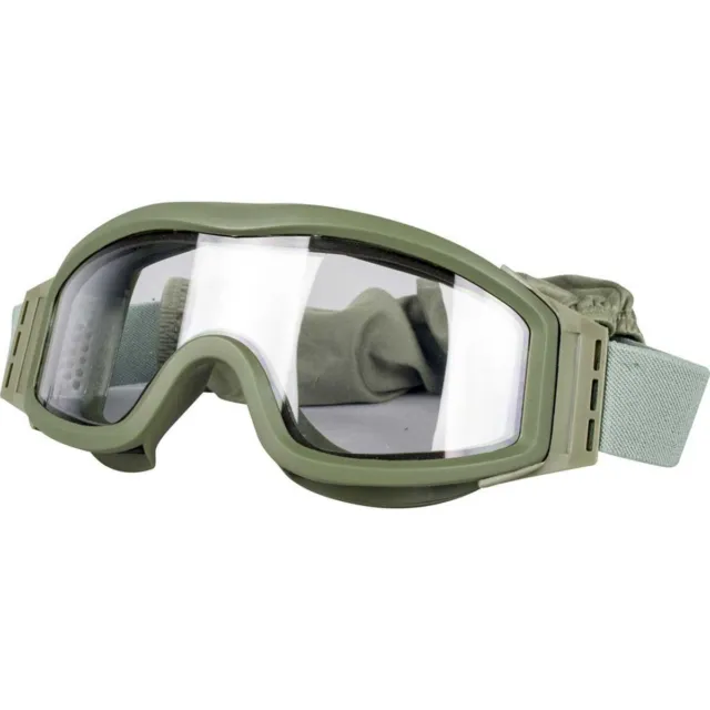 Valken Airsoft Tango Thermal Clear Lens V-TAC Protective Goggle - Olive