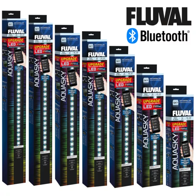 Fluval AquaSky LED 2.0 Bluetooth Aquarium Fish Tank Lighting Marine Freshwater