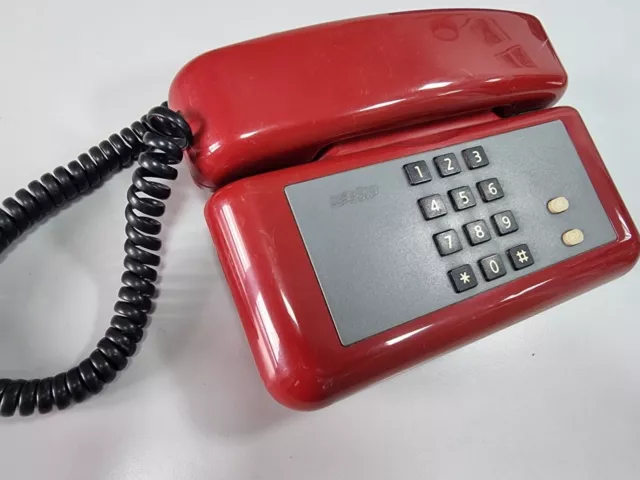 Telefono vintage anni '80 SIP 6019 - Rosso da collezione RARO