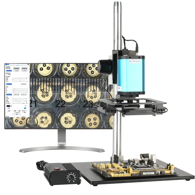 KOPPACE 1X-14X 2 Million Pixel Large Field of View Auto-Focusing Microscope