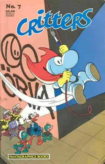 Critters #7 FN; Fantagraphics | Usagi Yojimbo - we combine shipping