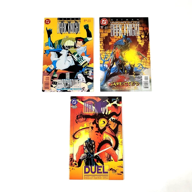 Batman Legends of the Dark Knight 56 84 & 1991 Annual DC Comic Book Lot 1989