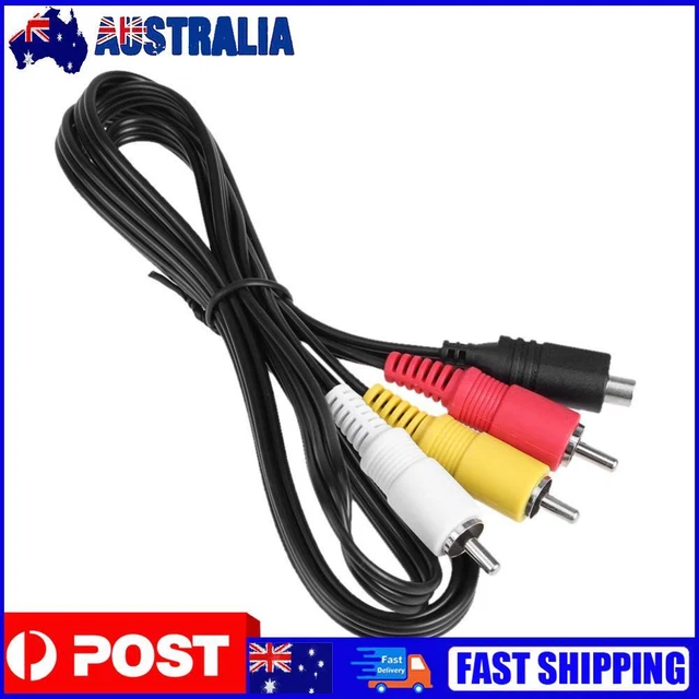 1.2m VMC-15FS A/V RCA to 10Pin Port Adapter Cable for Camera