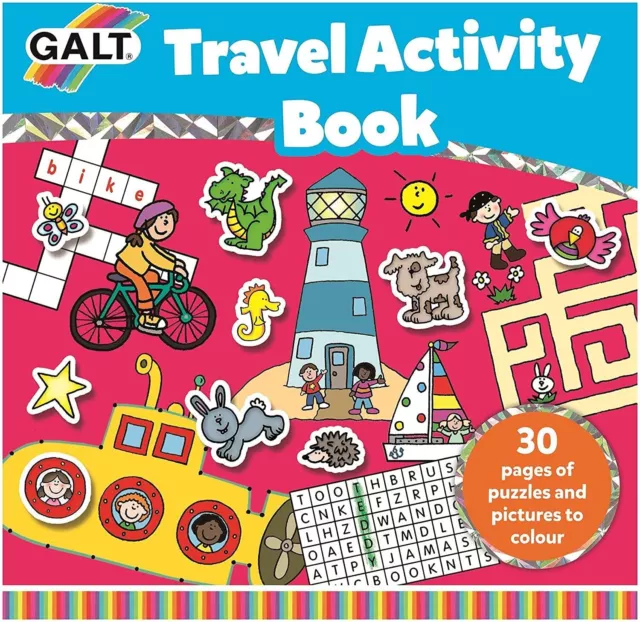 Galt 1105506 Viaje Libro de Actividades, Bueno Juguetes Y Juegos