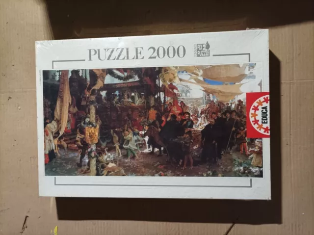 Educa 17127 puzzle 2000 pièces hollande canal d'amesterdam