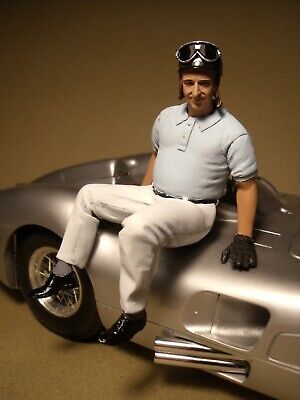 FIGURINE 1/18  KARL KLING  VROOM  NOT PEINT  FOR  CMC  MINICHAMPS  SCHUCO  CMR 