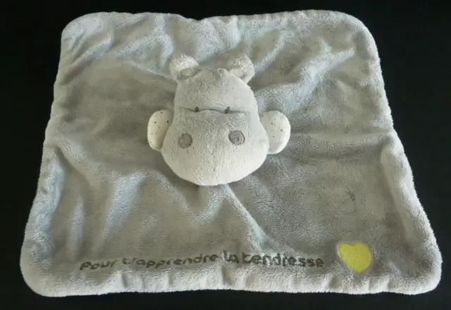 *. DOUDOU PLAT OBAIBI OKAIDI HIPPOPOTAME Pour t'apprendre la tendresse gris TBE
