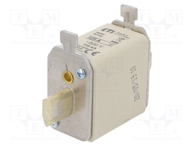 Sécurité : Schmelz 004114340 Rapidement 500VAC Céramique, Industrie 125A
