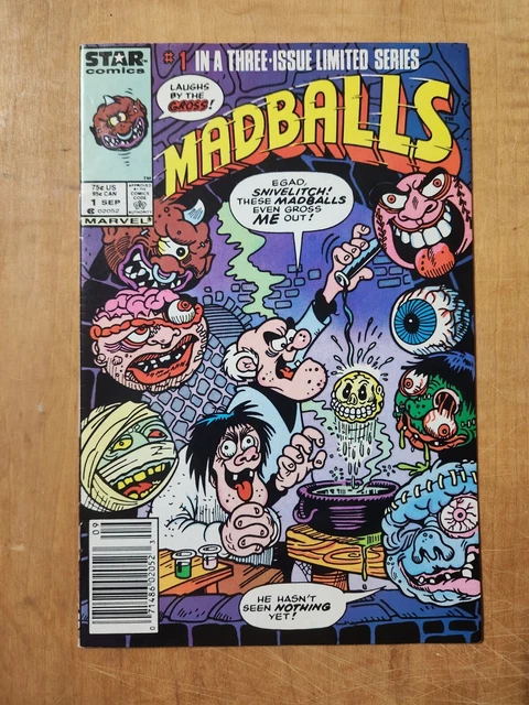 Madballs #1 Newsstand - Star Comics, Marvel 1986