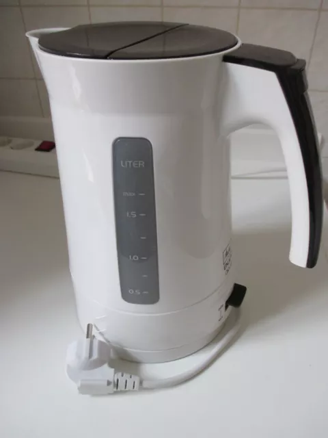 Melitta Enjoy Aqua Weiß Wasserkocher - 2400 Watt, 1.7 Liter Fassungsvermögen Top