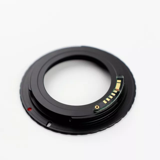 M42 lens adapter to Canon EOS Auto Focus with AF confirmation chip for Canon EF