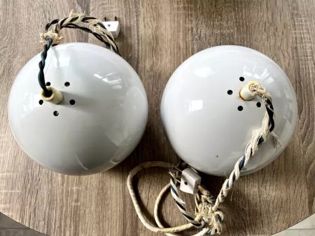 Spot Light Wall Fitting RETRO EYEBALL Original White Metal Sputnik  Space 70's