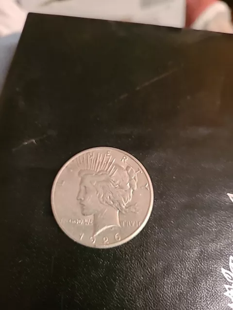 1926 d peace silver dollar