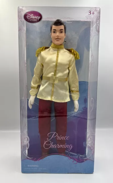 Disney Store Prince Charming Classic Doll from Cinderella NIB