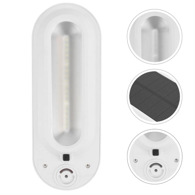 2 Pcs Lawn Light Illumination Solar Lights Outdoor Street Light