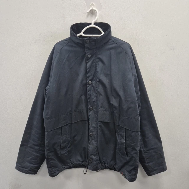 BARBOUR SARK NAUTICAL Naval Navy Wax Waterproof Country Coat