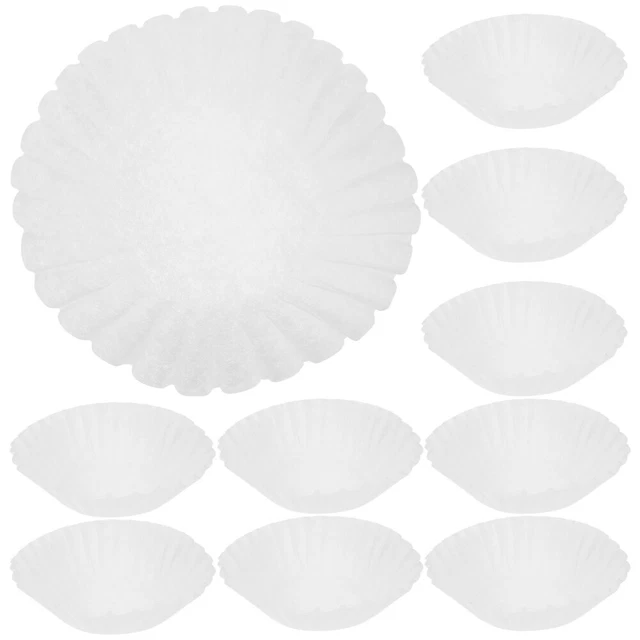 50 Stück Kaffeefilterpapierfilter Kaffeepulverfilterung Espressokorb