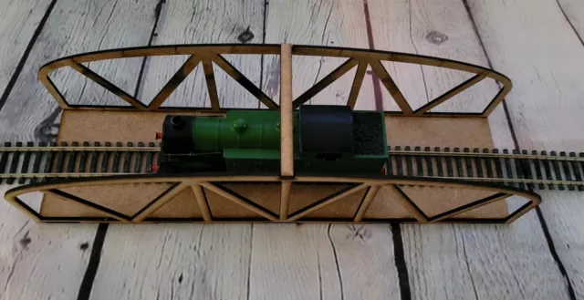 Laser Cut Single Lane Girder Bridge - OO gauge 1:76 Scale.