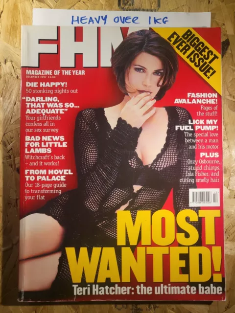 FHM Magazine December 1997 (866) Teri Hatcher Isla Fisher Monica Bellucci