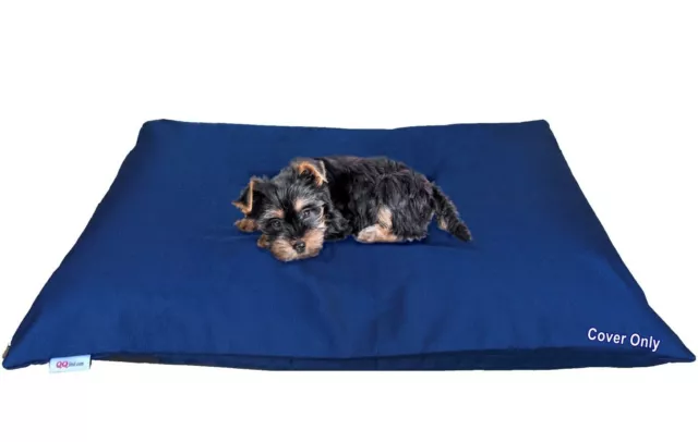 Do IT Yourself DIY Durable Waterproof Navy Blue Pet Dog Bed Cover 48"x29" Large