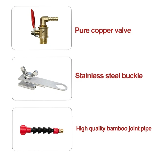 Dust Remover Water Sprayer for Couper Machine 2023 Neuf Water-Sprayer-System
