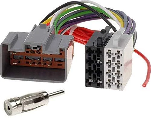 Câble Adaptateur ISO Pour Autoradio Ford - Compatible Fiesta, Focus, Mondeo, Escort, Etc. (modèles 1990-2006)