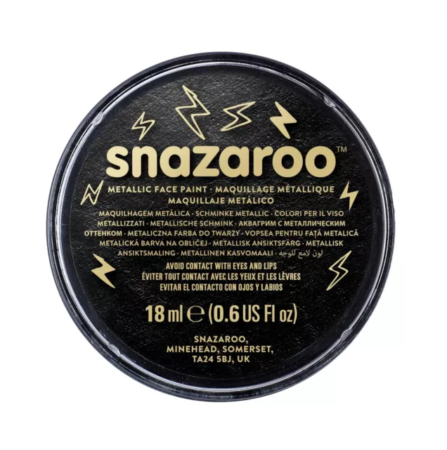 Snazaroo Face Paint & Body Make Up - All Classic Colours - Fancy Dress 18ml