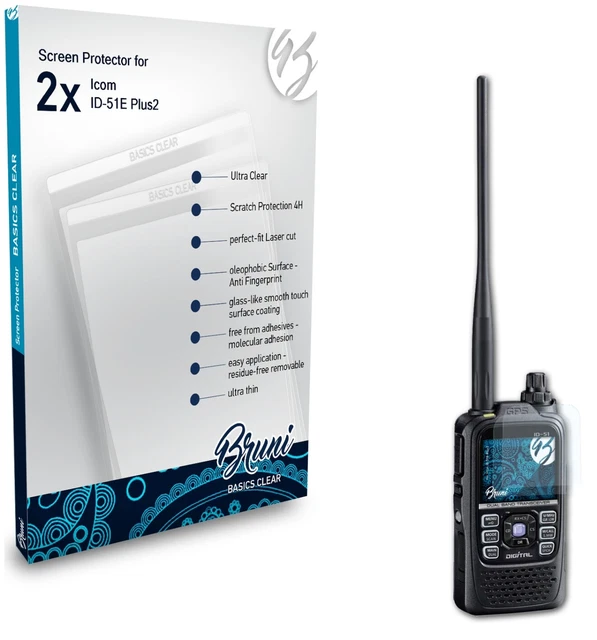トランシーバー ICOM ID-51 plus. Anniversary 生産終了の「50周年記念モデル」とほぼ同等の機能を搭載