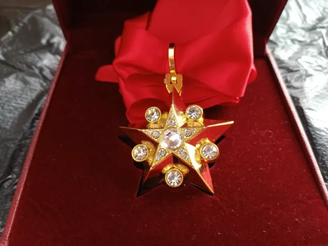 Gold USSR CCCP Badge Former Soviet Marshal Star Glory WW2 Classic Reproduction