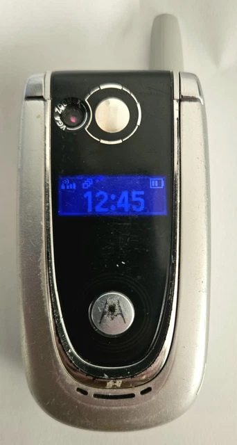 Coque Flip (couvercle) ORIGINALE Motorola V600 - Pièce Rare Et Introuvable, Neuf Sous Emballage