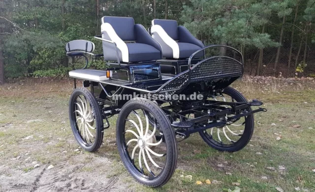 Marathonwagen Marathon Wagen NEU Wagonette 001i Kutschen Kutsche Fahrschulwagen