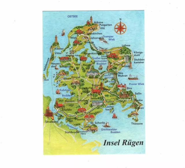 AK Ansichtskarte Insel Rügen