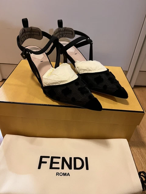 Scarpe fendi nere sale