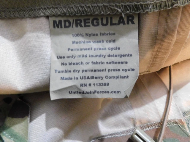 USGI Military Gortex Cold & Wet Weather Trousers Multicam OCP Medium Reg 3