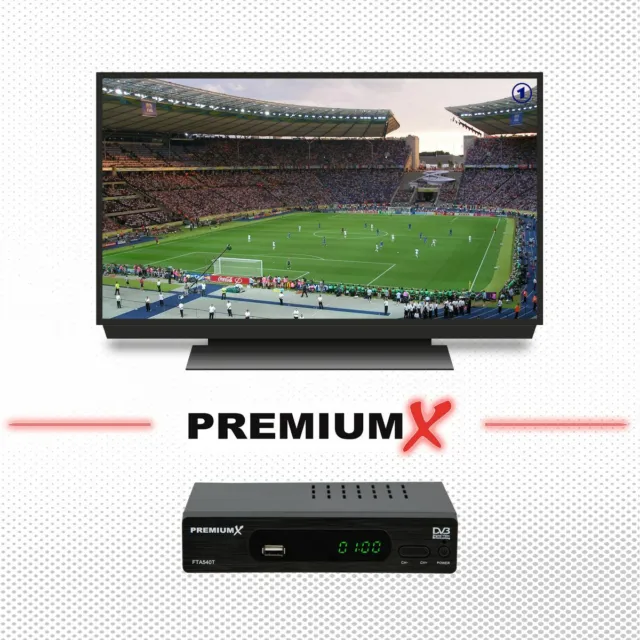 Full HD DVB-T2 Digital Receiver TV Terrestrisch H.265 HEVC DVB-T USB SCART HDMI 2