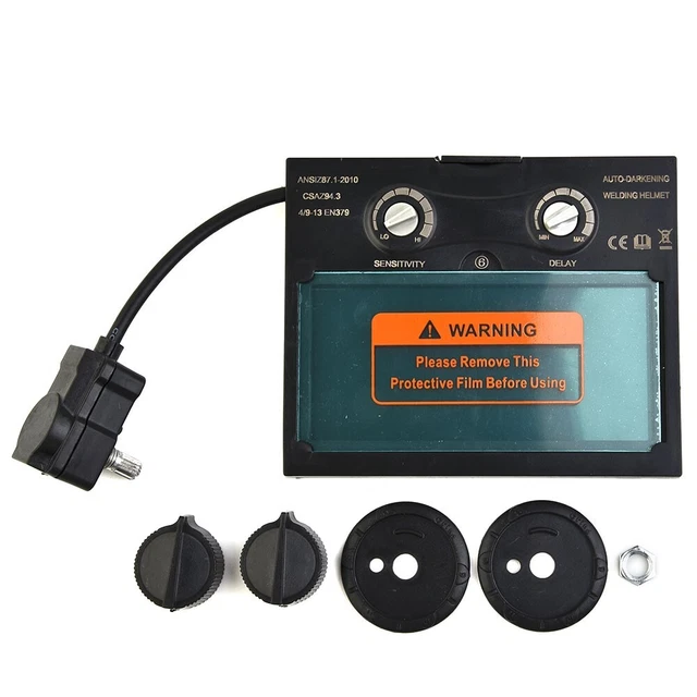 Solar Auto Darkening Welding Helmet Len-Mask Automation Filter DIN4-DIN16 Welder