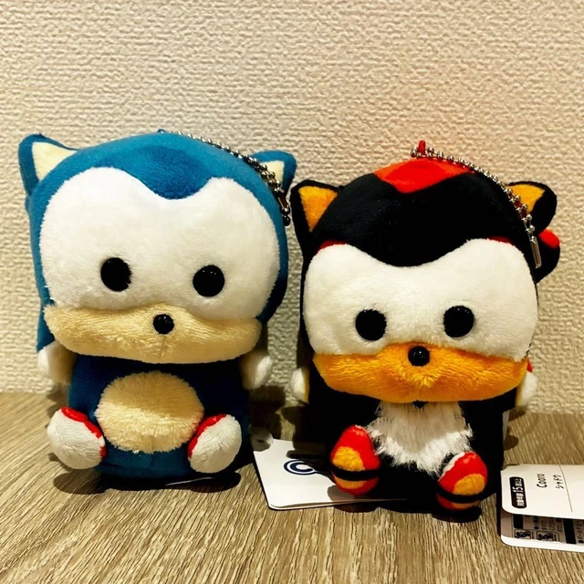 SONIC THE HEDGEHOG Plush Toy Cooro Sonic Shadow Set SEGA Store Tokyo