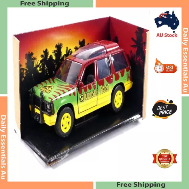 Jada Toys Jurassic Park - 1993 Movie 30th Anniversary Ford Explorer 1:32 Scale.