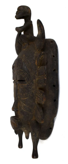 Senufo Kpelie Mask Cote D'Ivoire African Art 3