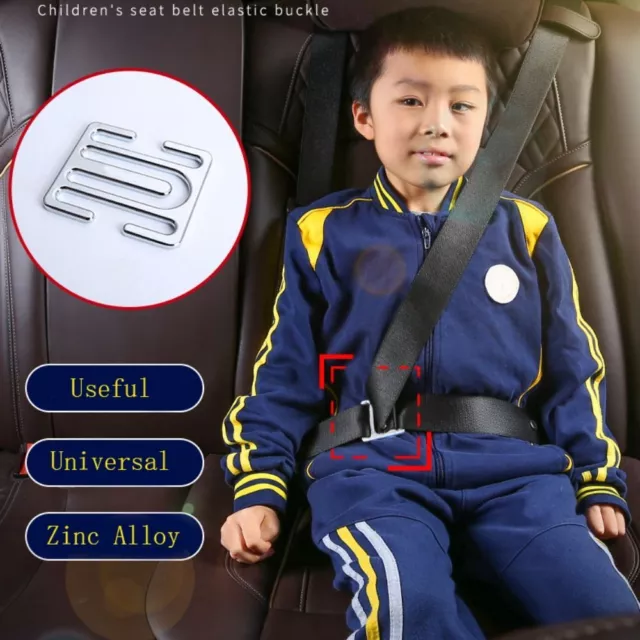 Seat Belt Clips Seatbelt Adjuster Metal Seat Belt Clip Shoulder Neck Strap