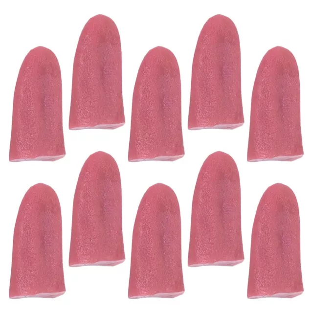 Halloween Fake Tongue Props - 10pcs-CM